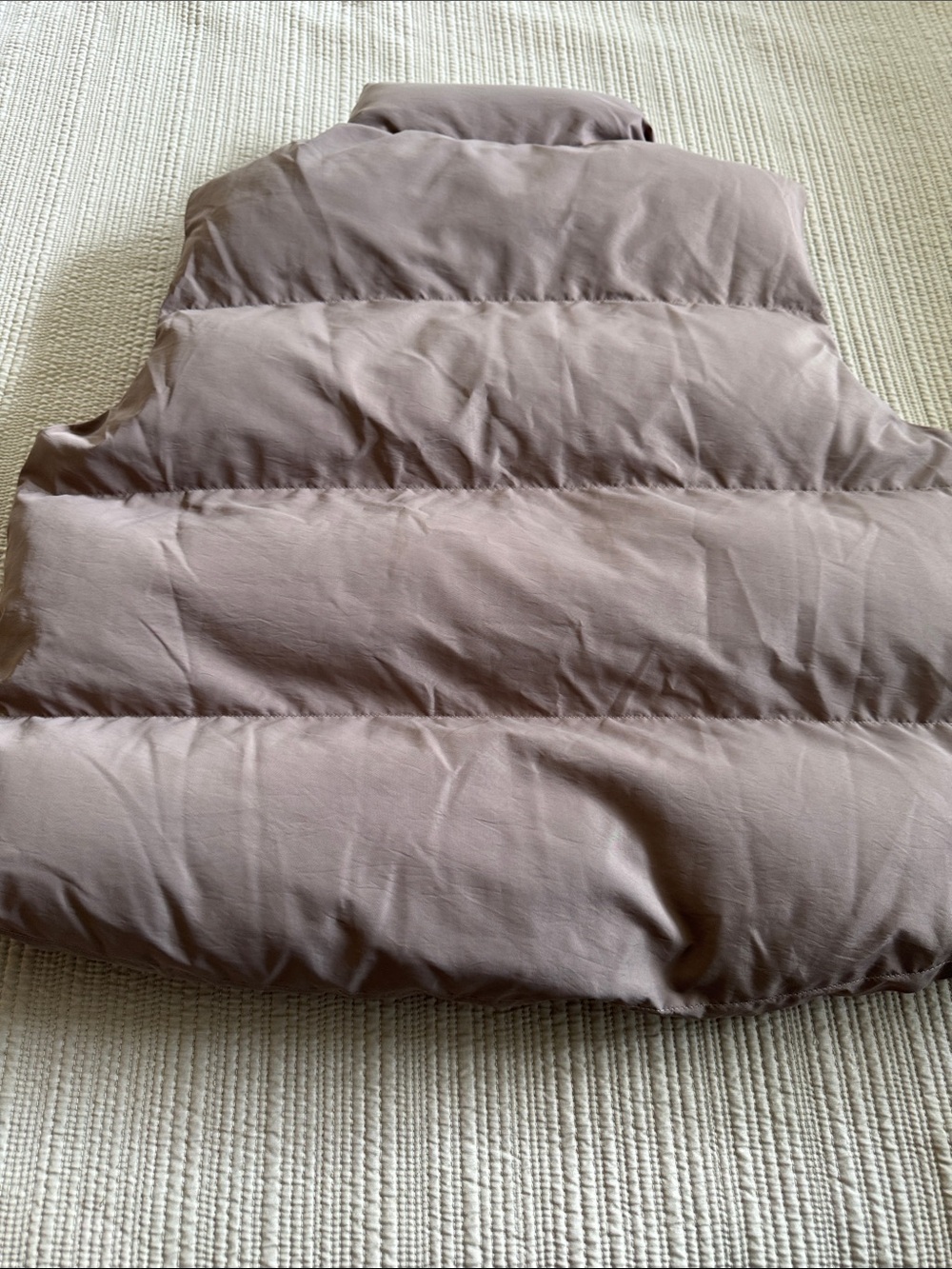 Bluivy Neutral Taupe Quilted Puffer Vest - Picture 10 of 14